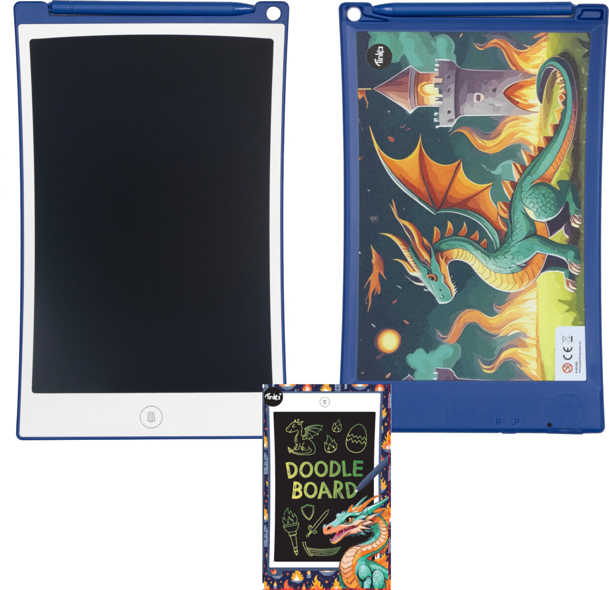 Tinka - Tegnetablet - Lcd Skærm - 10 Tommer - Drager