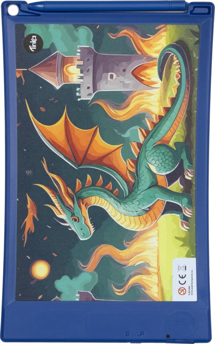 Tinka - Tegnetablet - Lcd Skærm - 10 Tommer - Drager