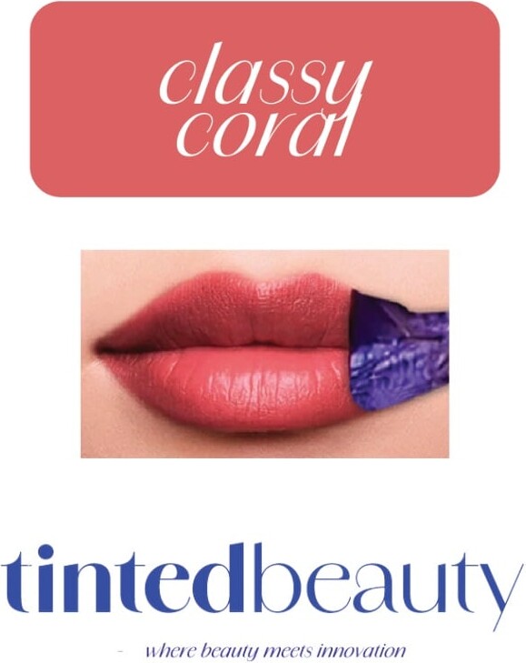 Tinted Beauty - Lip Tint Peel Off - Classy Coral