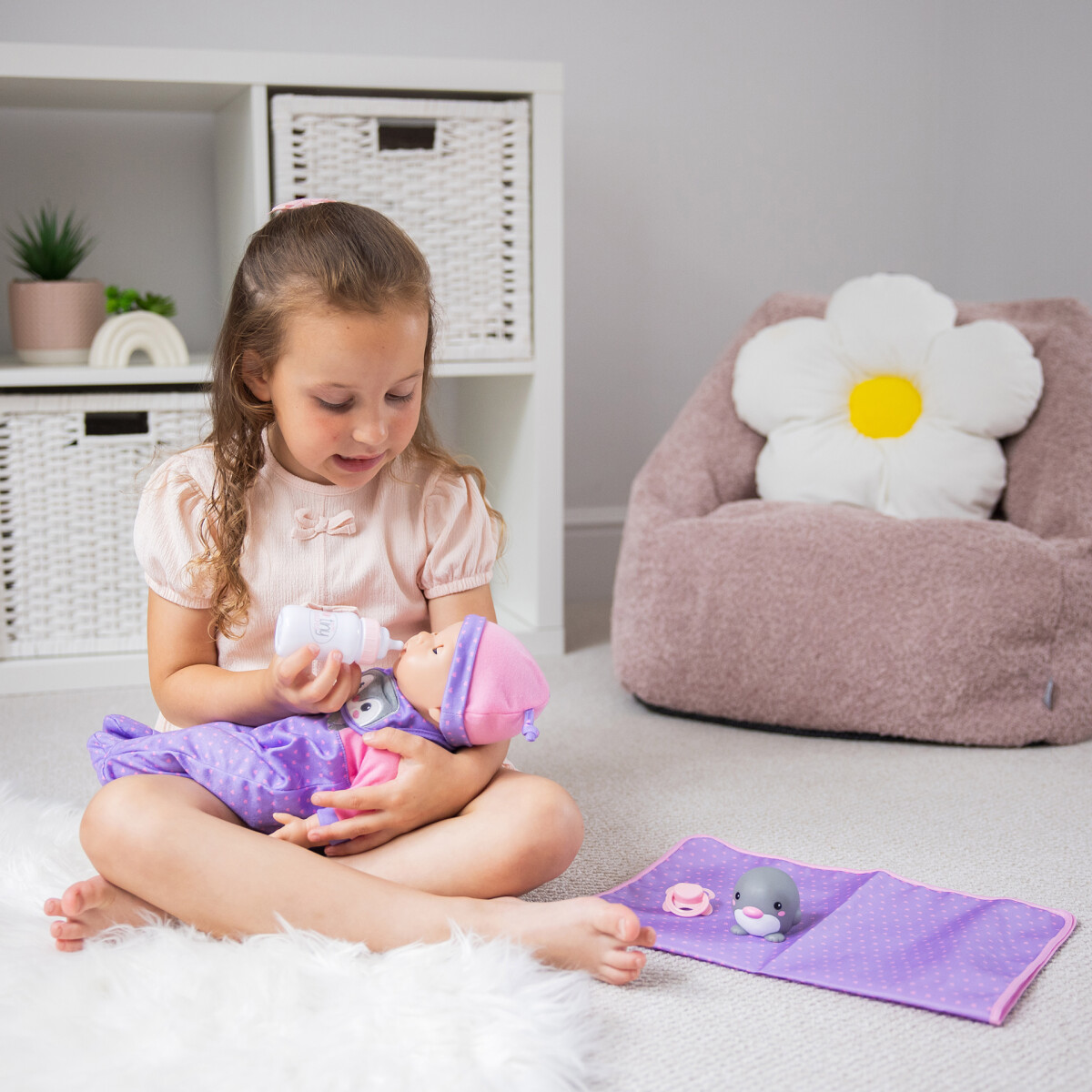 Tiny Treasure - My First Tiny Treasures Peekaboo Doll Set