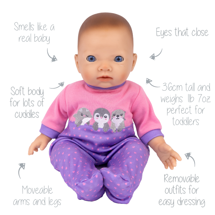 Tiny Treasure - My First Tiny Treasures Peekaboo Doll Set
