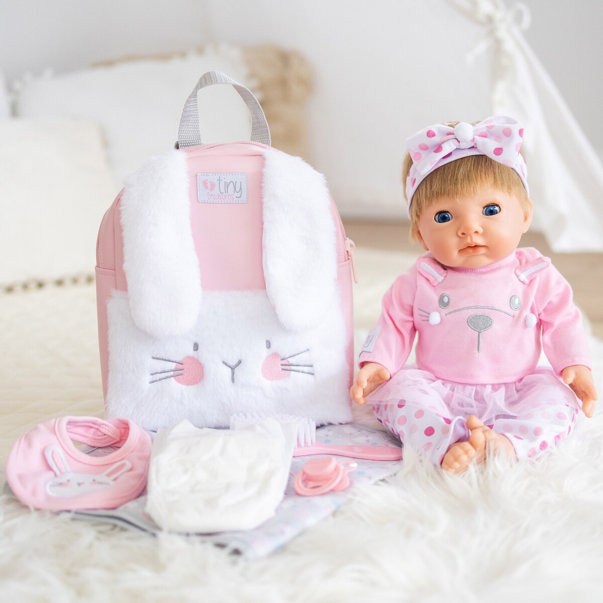 Tiny Treasure - Tiny Treasures Puslerygsæk - 30614