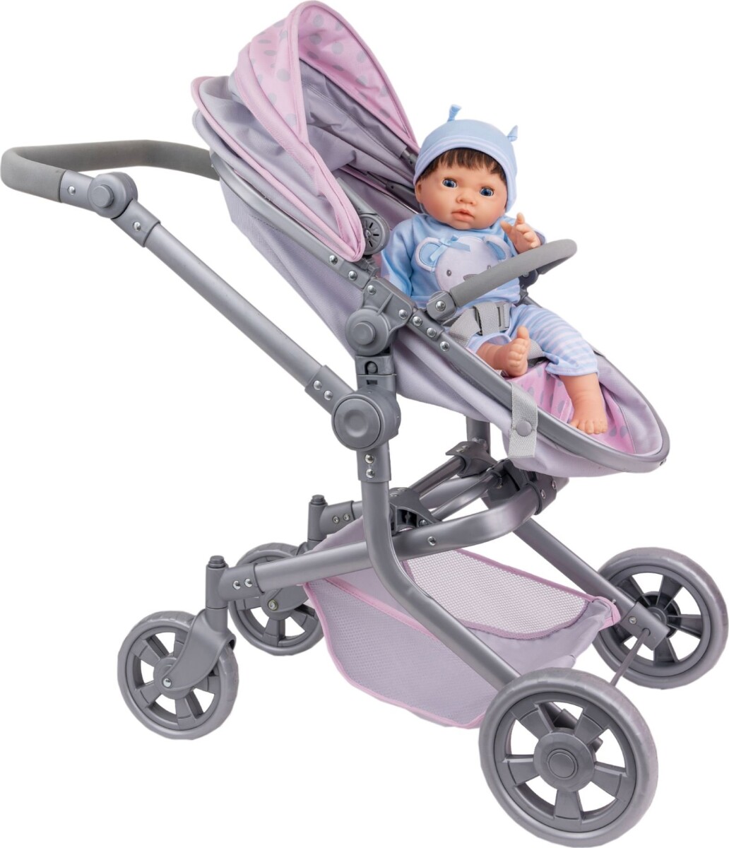 Tiny Treasures - Foldbare Kombi-Dukkevogn