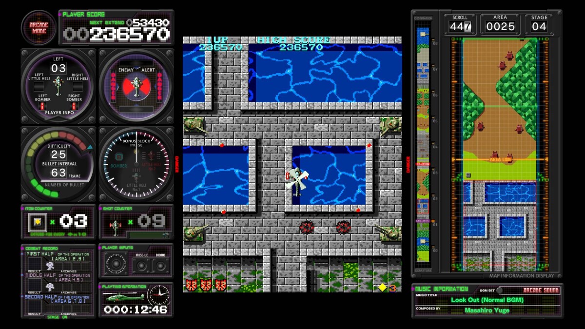 Toaplan Arcade Garage Kyukyoku Tiger-Heli Limited Run