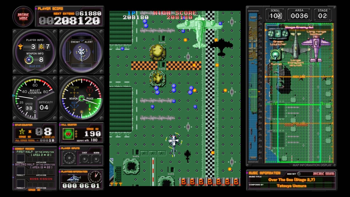 Toaplan Arcade Garage Kyukyoku Tiger-Heli Limited Run