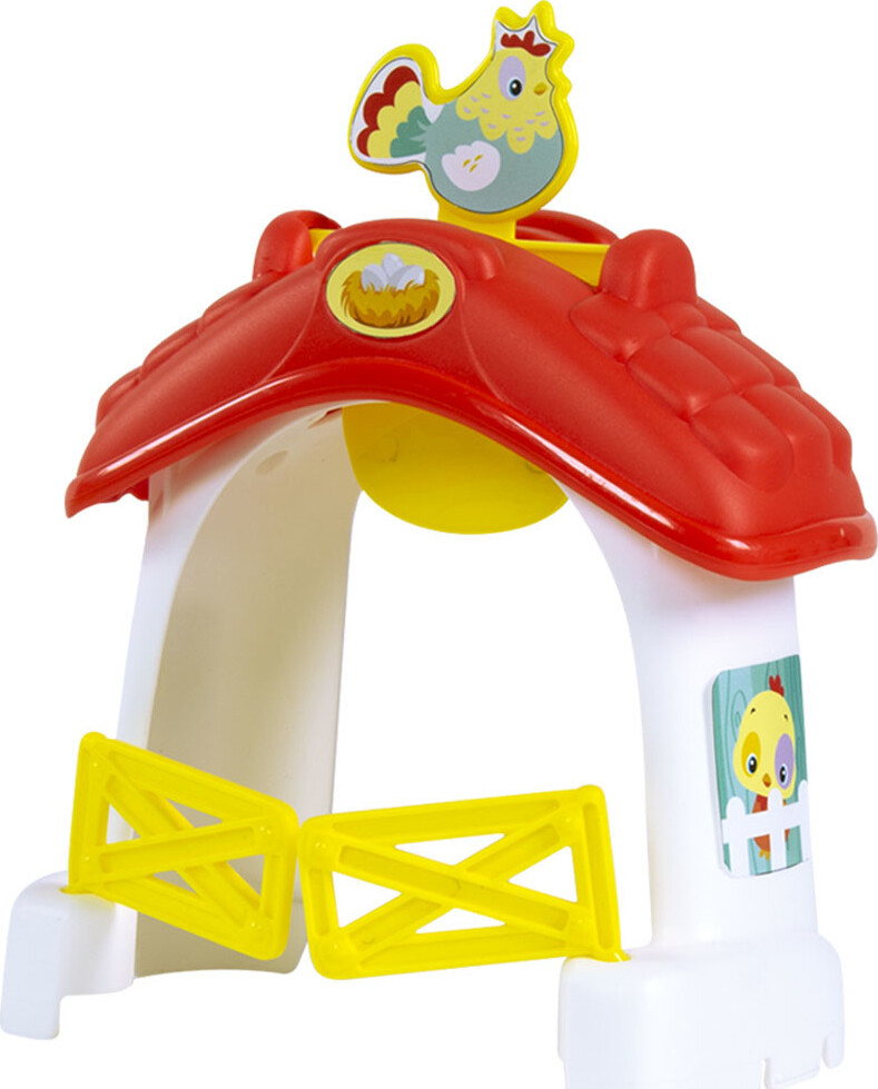 Baby Clementoni - The Farm Train - Legetog Med Dyr Og Lyd