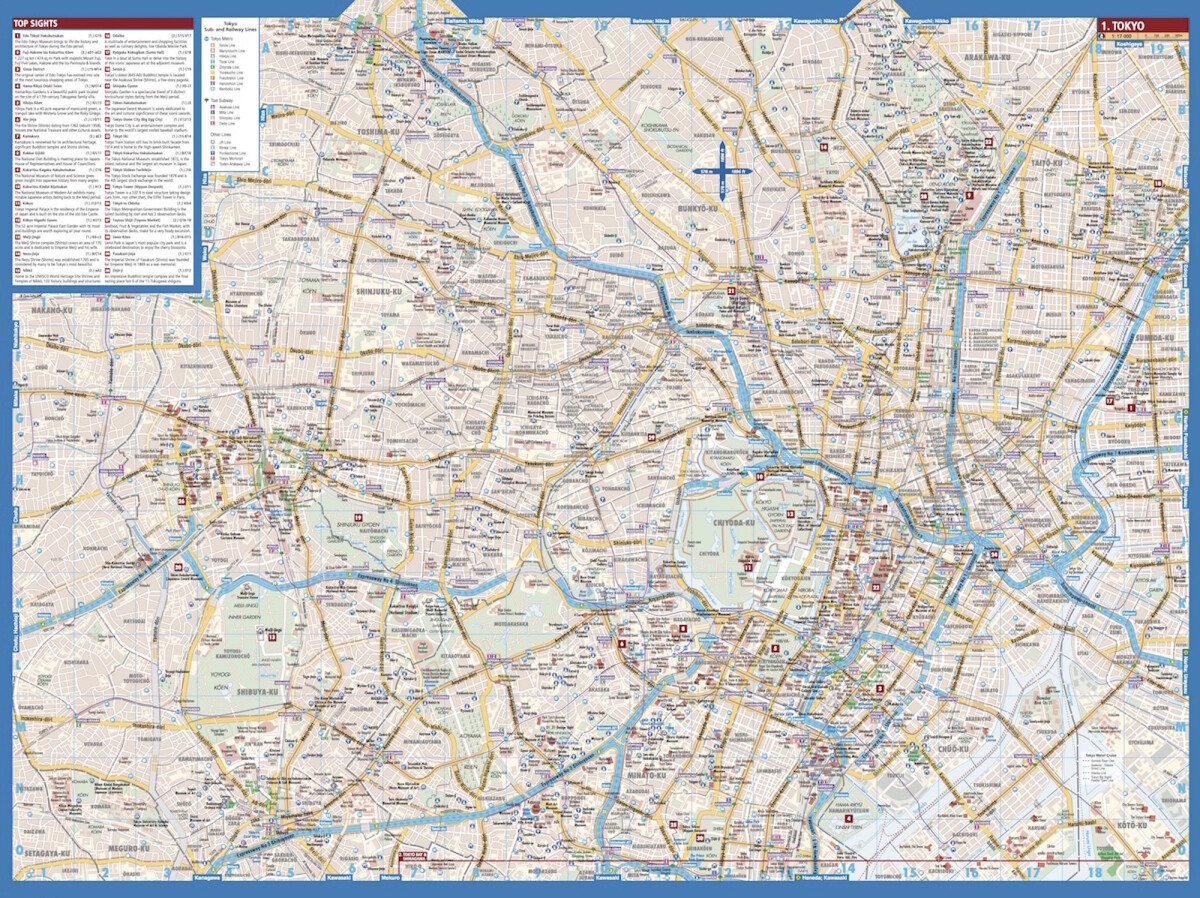 Tokyo - Borch Maps
