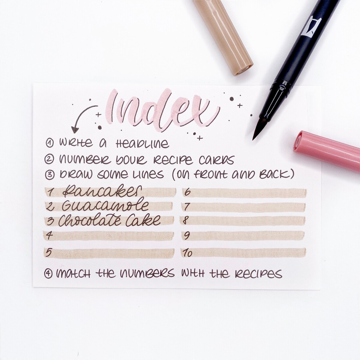 Tombow - Diy Recipe Kit Recipe Set