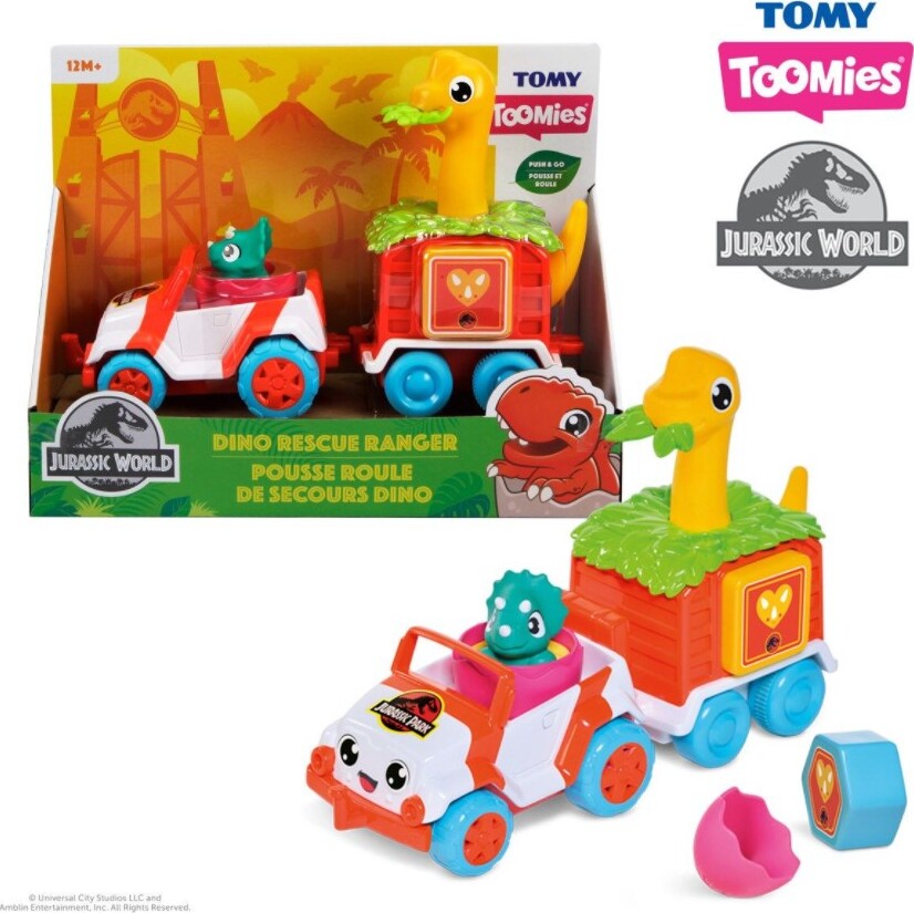 Tomy - Toomies Jurassic World Dino Rescue Ranger