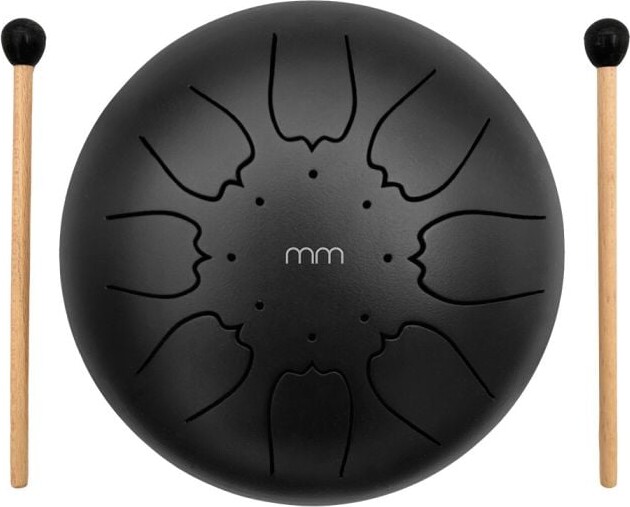 Tongue Drum Steel Tromme Med Tilbehør - Mikamax