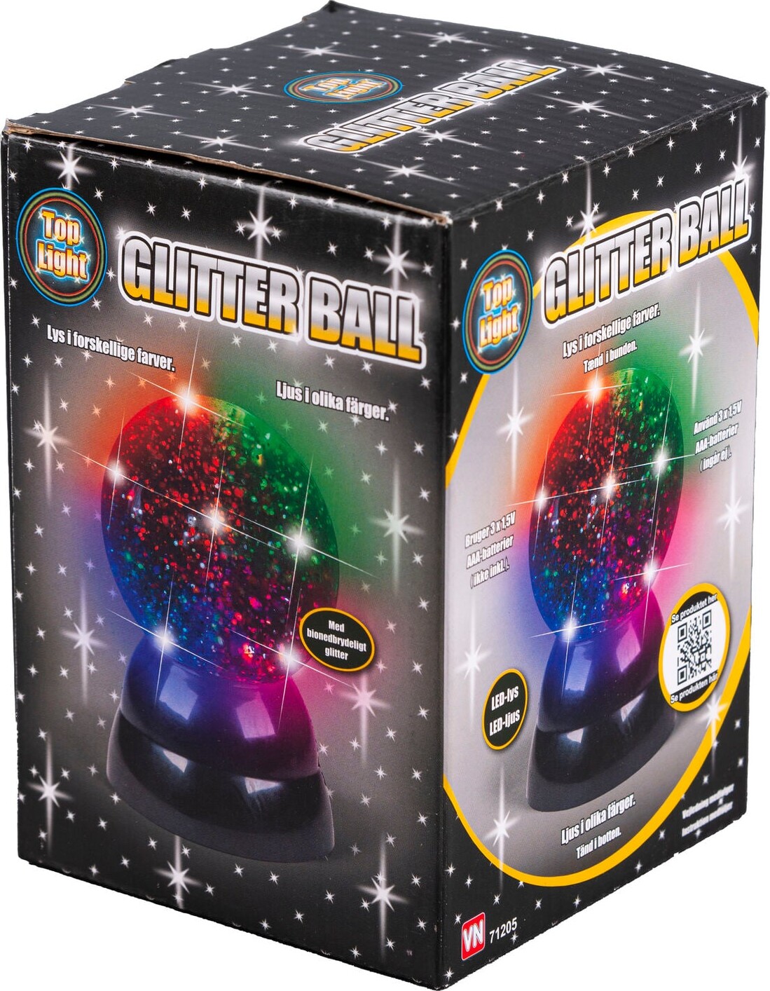 Top Light - Led Diskolys Glitter Ball - Vn 71205