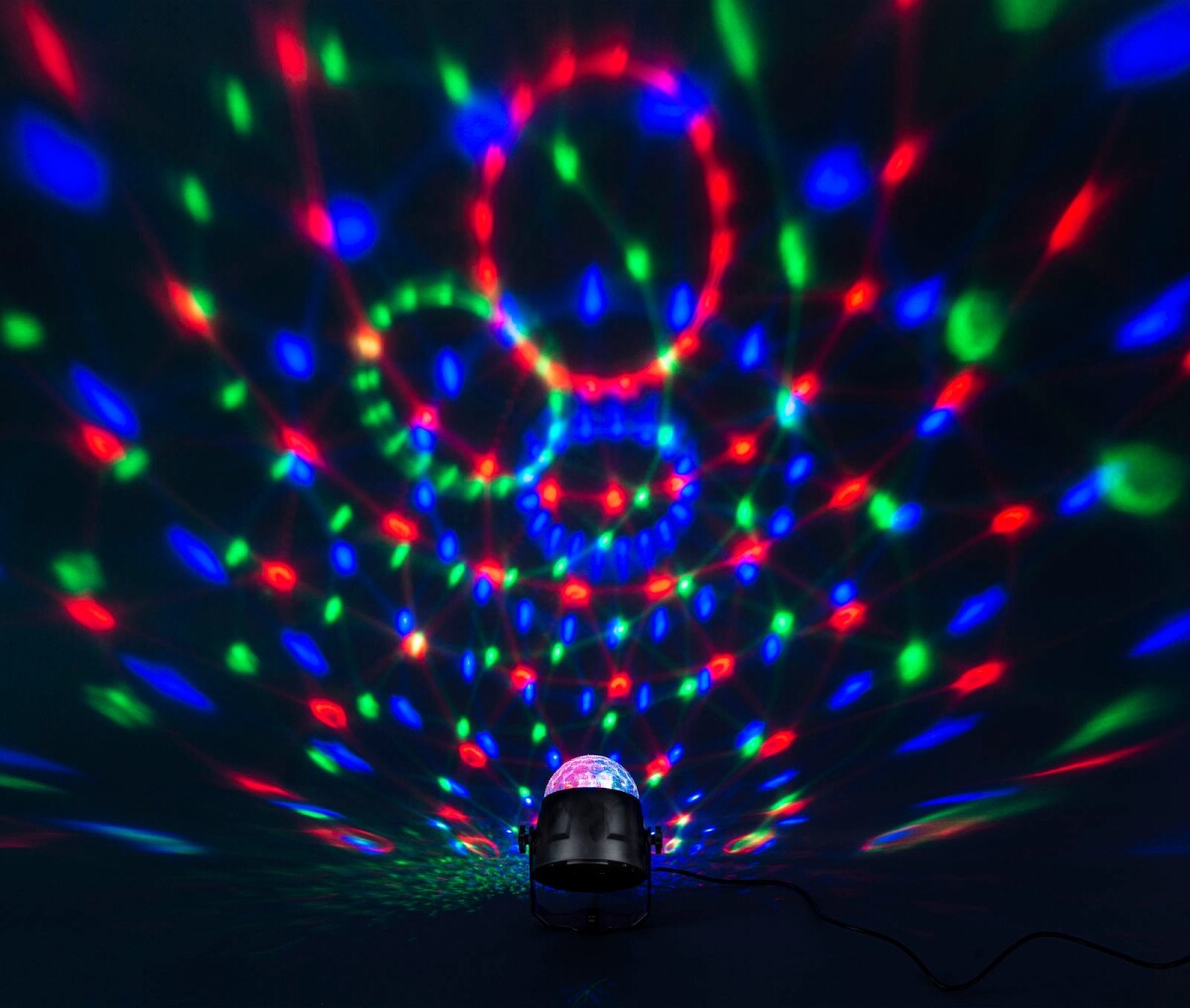 Top Light - Led Diskolys Party Ball Med Fjernbetjening - Vn 71209