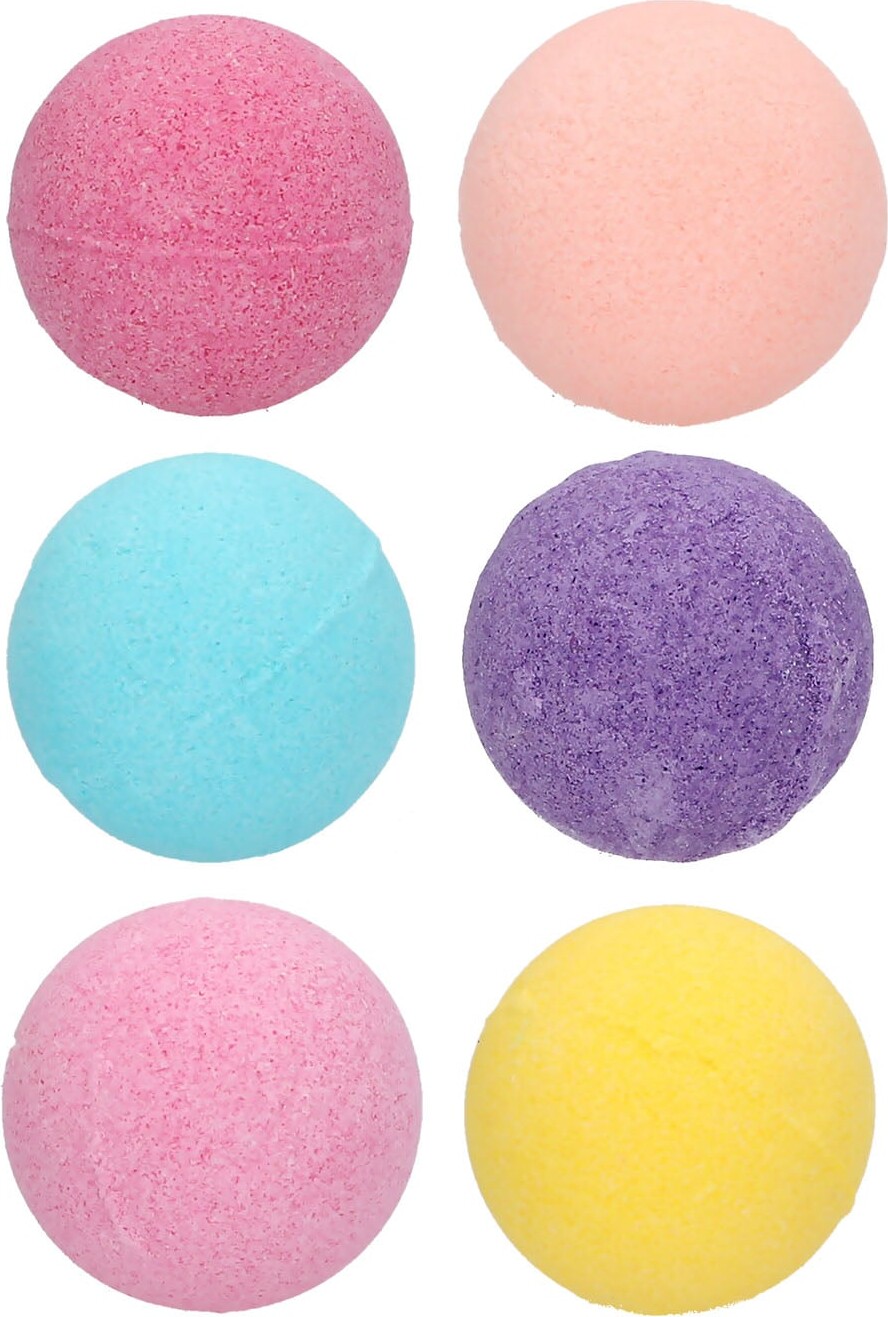 Top Model - Bath Fizzers - 6 Badebomber Til Børn - Candy Glam