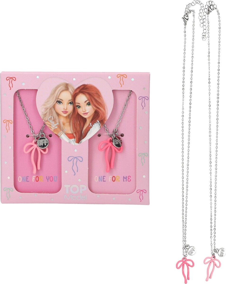 Topmodel - Bff Halskæder - Sæt Til 2 - 40 5 Cm