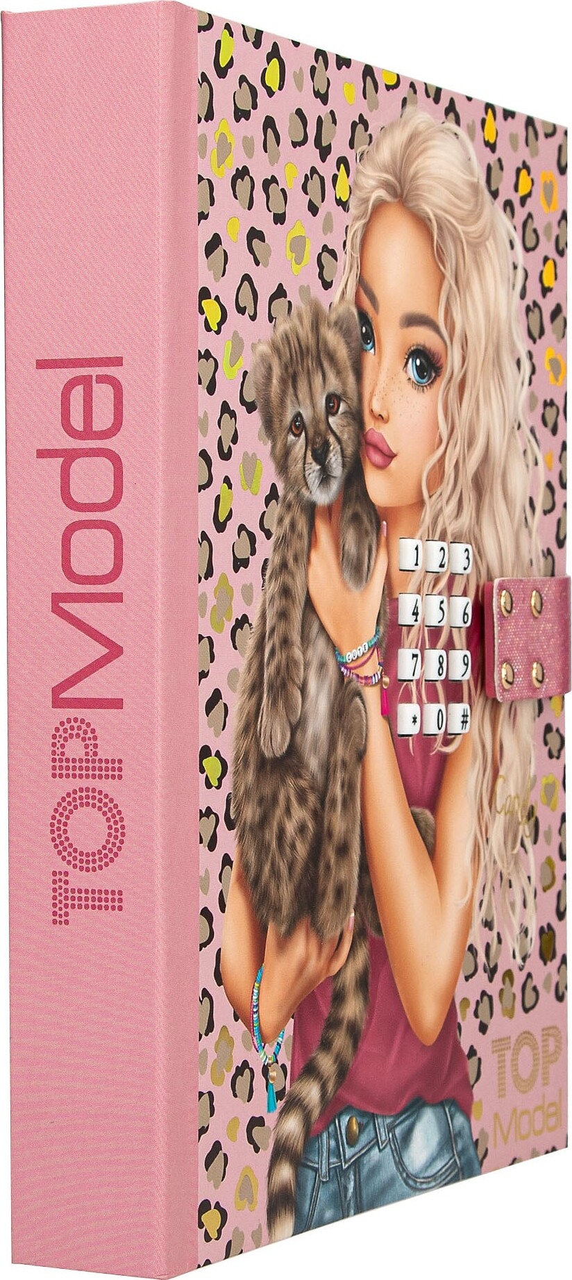 Topmodel - Dagbog Med Kode Og Musik - Leoheart
