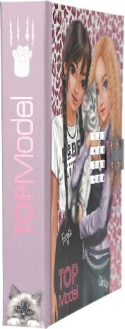 Top Model - Dagbog Med Kode Og Musik - Rebel Kitty