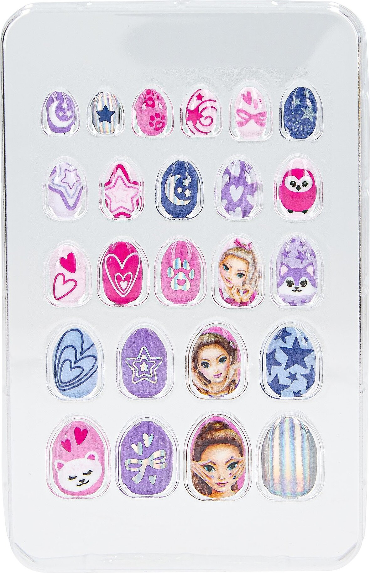 Top Model - Kunstige Negle Til Børn - Artificial Nails - 24 Stk