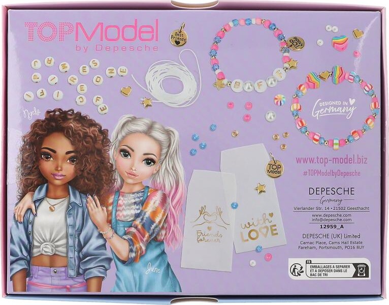 Top Model - Diy Perlesæt - Armbånd