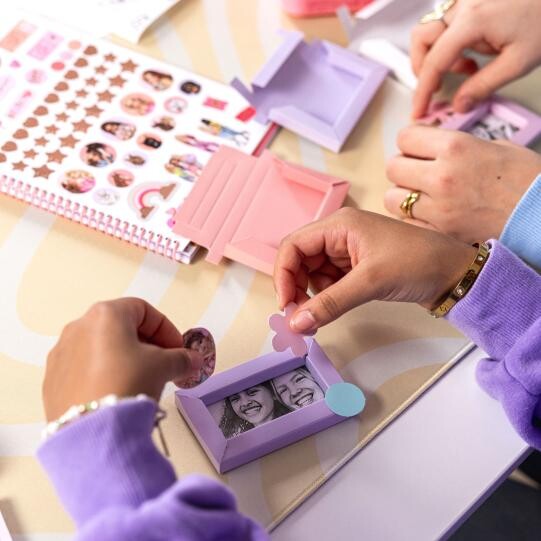 Top Model - Diy Frame Book - Diy Billedrammer Med Stickers