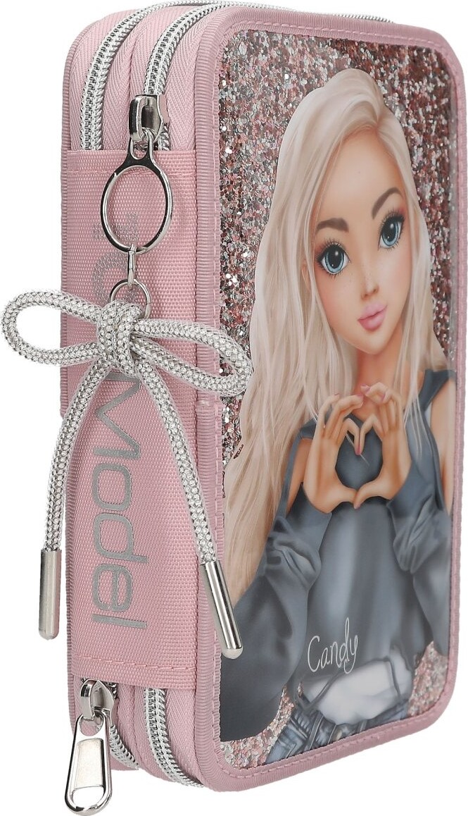 Top Model - Dobbelt Penalhus Med Indhold - My Bff