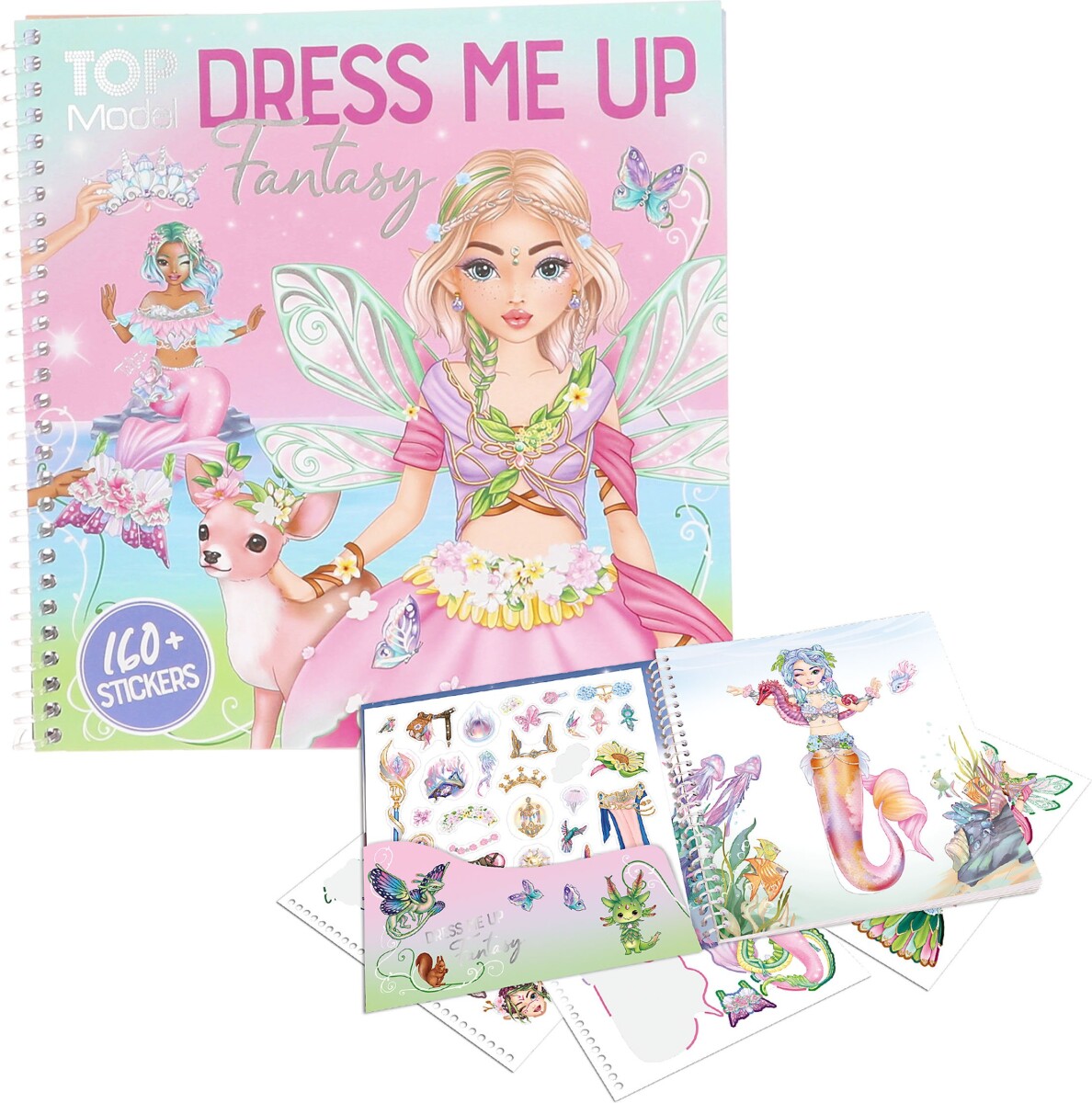 Topmodel - Dress Me Up Stickersbog Fantasy