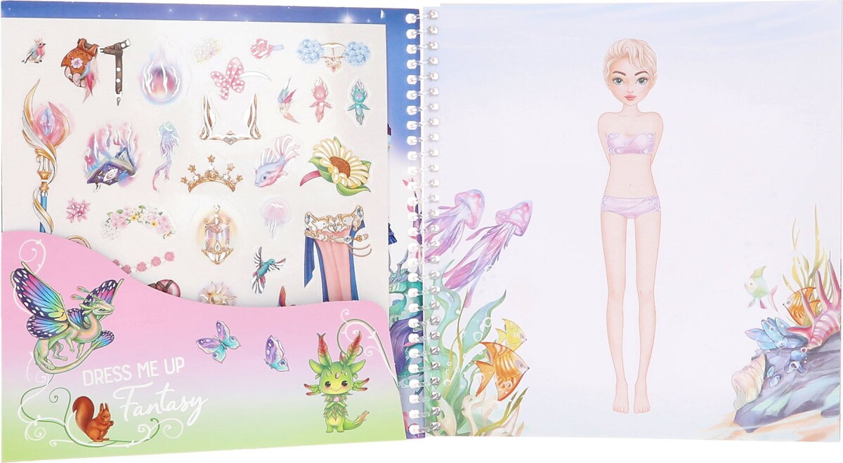Topmodel - Dress Me Up Stickersbog Fantasy