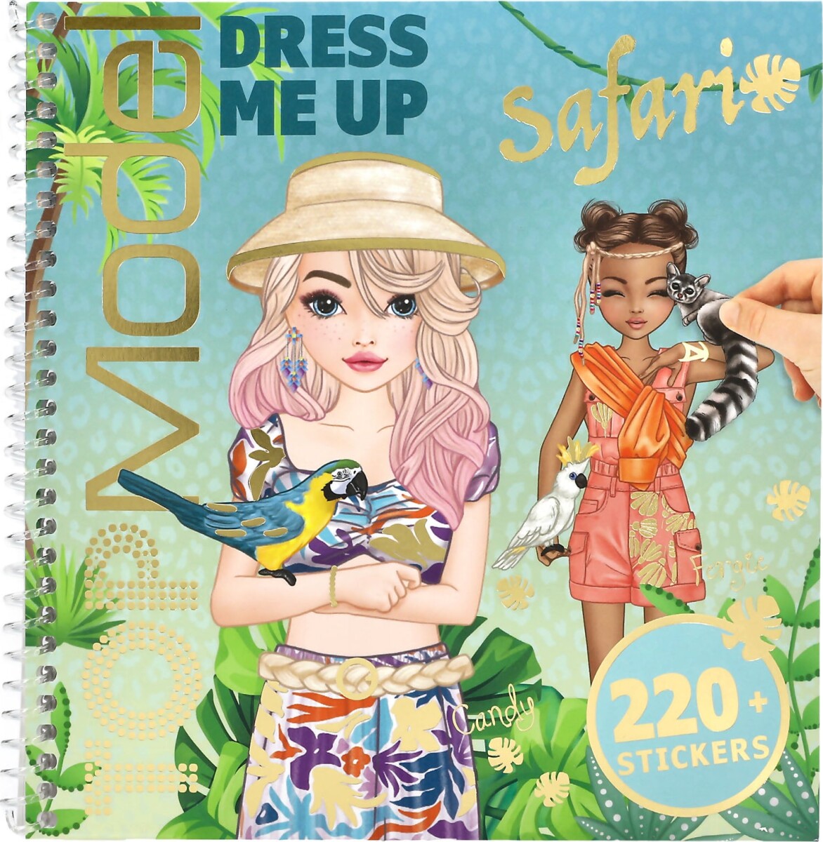 Topmodel - Dress Me Up Stickersbog Safari
