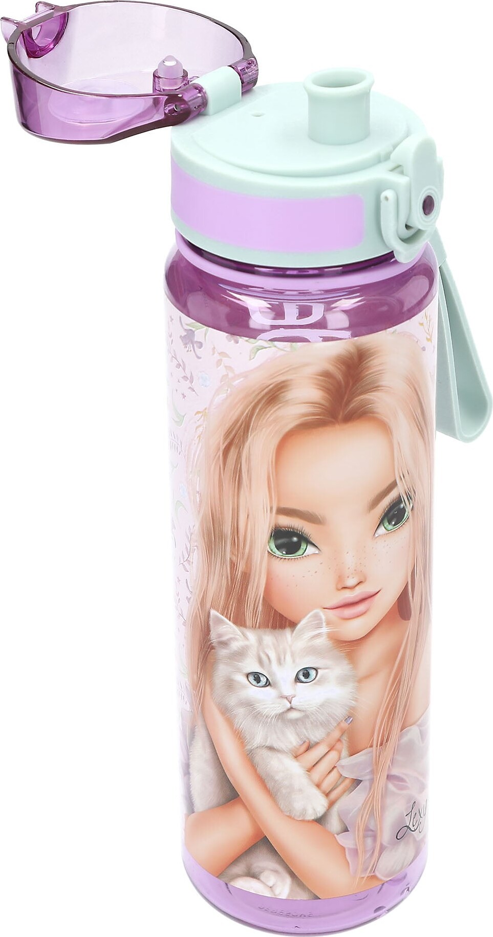 Top Model - Drikkedunk Til Børn - Blooming Kitty