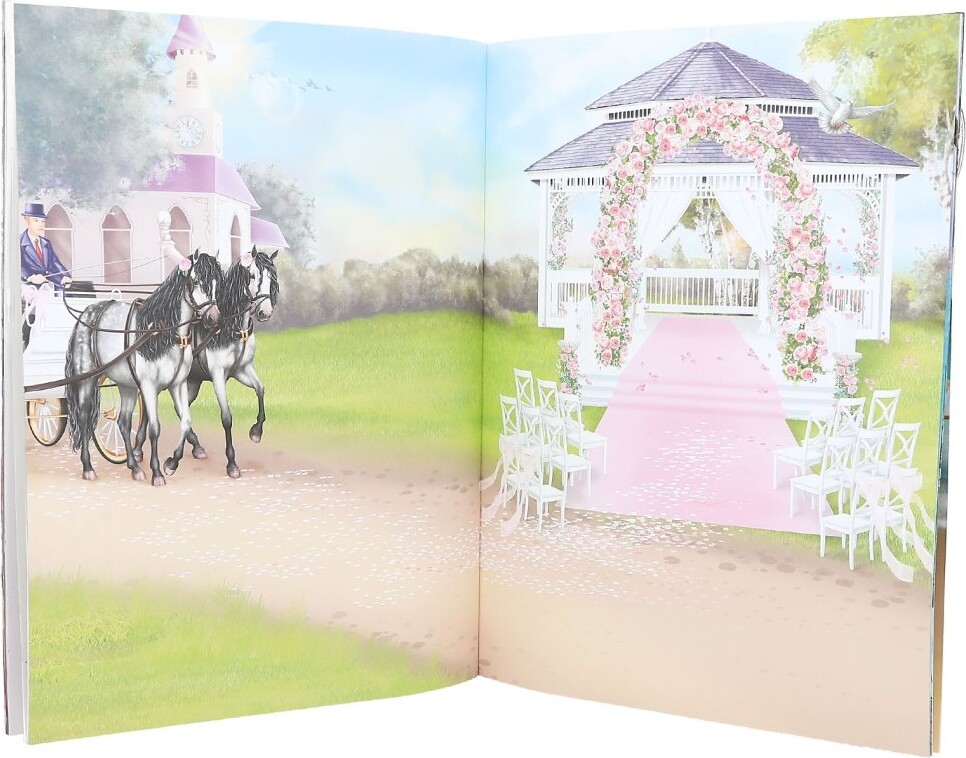 Top Model - Klistermærkebog - Stickerworld - Glamour