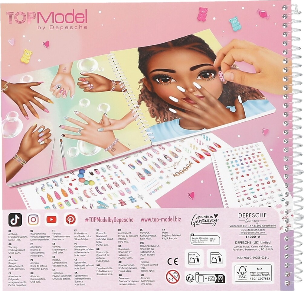 Topmodel - Hand Designer Malebog