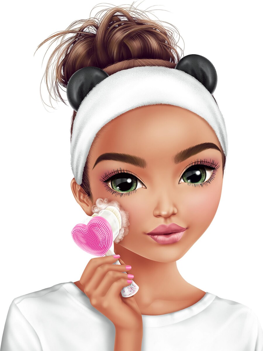 Top Model - Ansigtsbørste - Hjerte - Beauty And Me