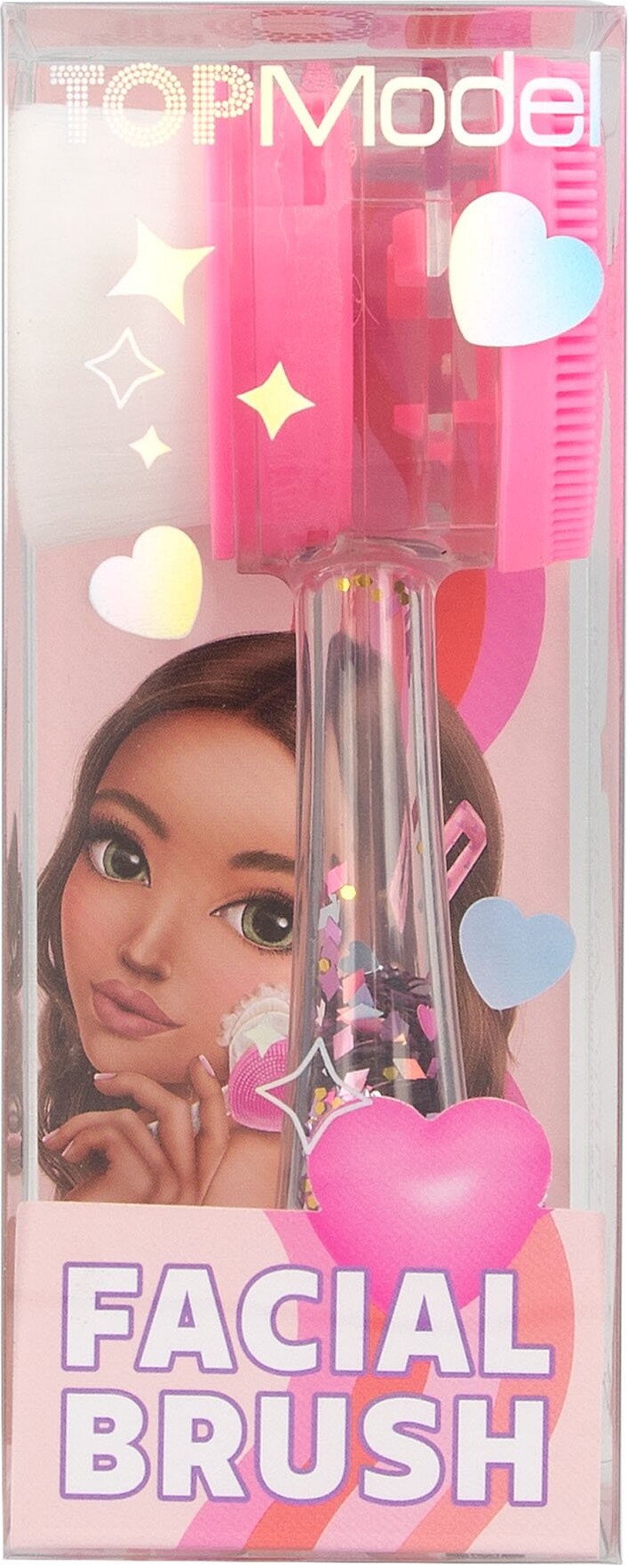 Top Model - Ansigtsbørste - Hjerte - Beauty And Me