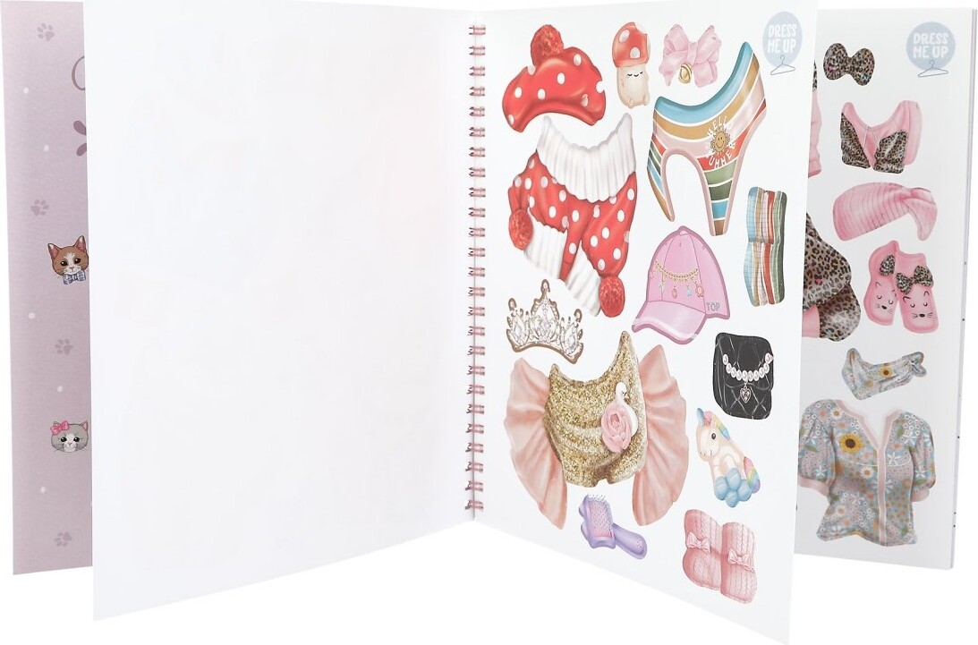 Top Model - Kitty Aktivitets- Og Malebog