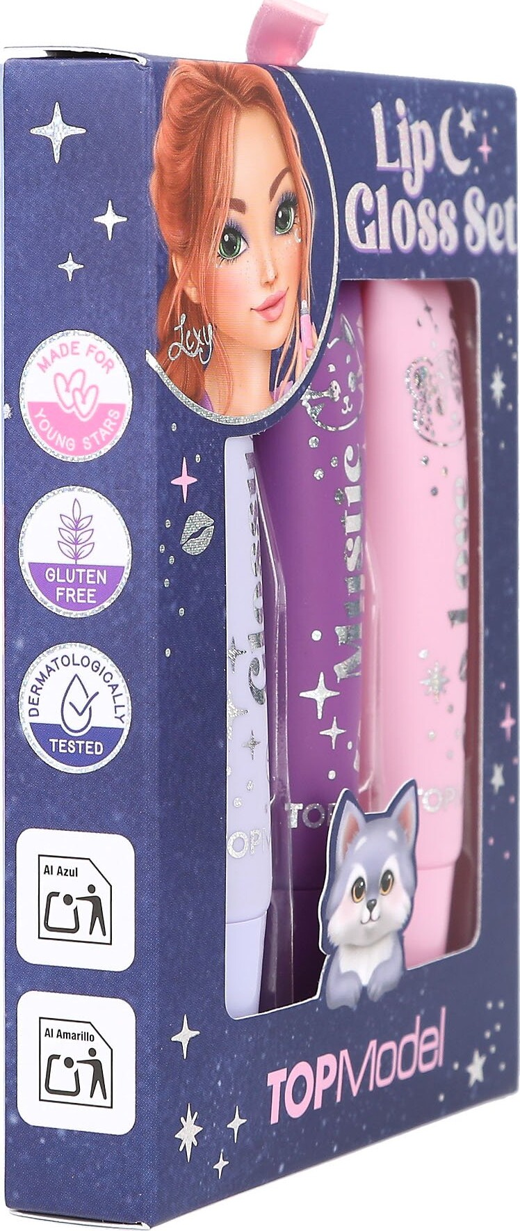 Top Model - Lipgloss Til Børn - Beauty And Me - Pink Peach - 3-Pak