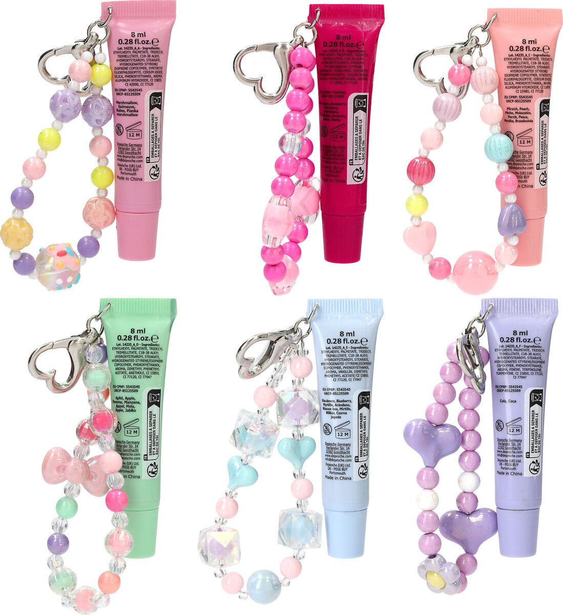 Topmodel - Lipgloss Mvedhæng Glow To Go - Assorteret