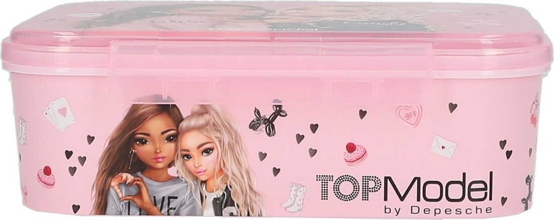 Top Model - Madkasse Til Børn - 3 Rum - My Bff - Lyserød