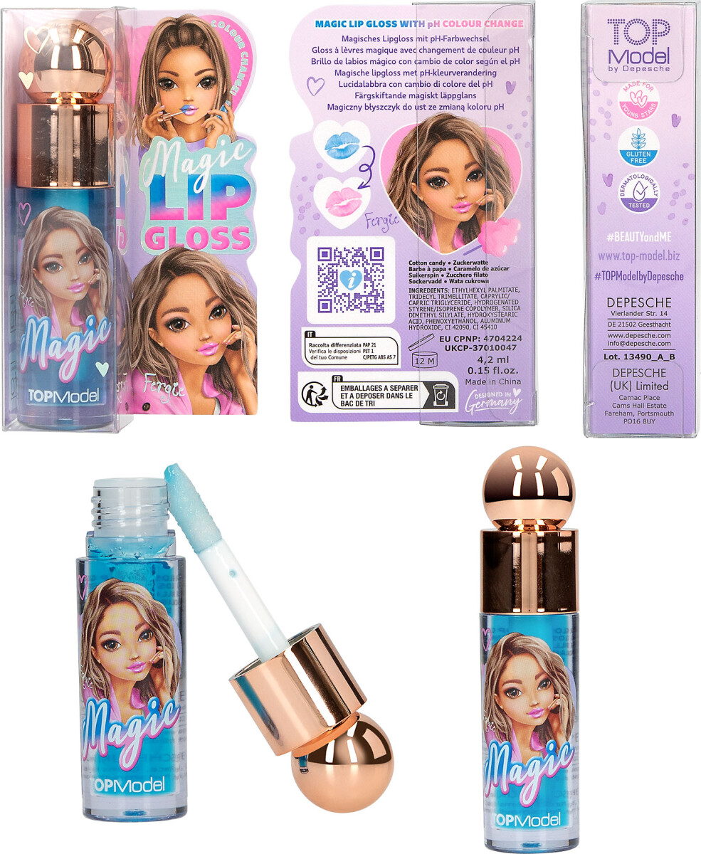 Top Model - Farveskiftende Lipgloss - Beauty And Me - Overraskelse