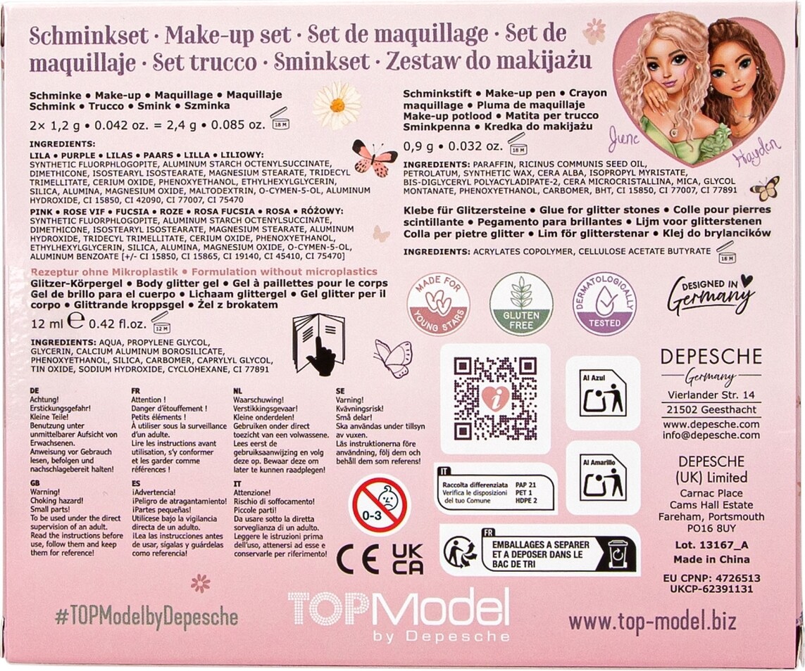 Top Model - Makeup Sæt Til Børn - Summer Feeling
