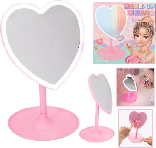 Top Model - Makeup Spejl Med Lys Til Børn - Beauty And Me