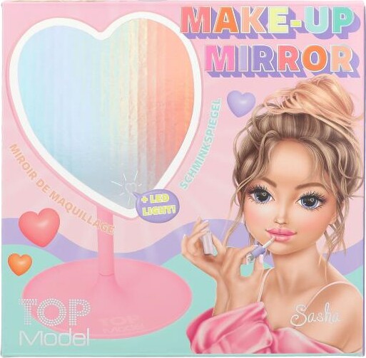 Top Model - Makeup Spejl Med Lys Til Børn - Beauty And Me