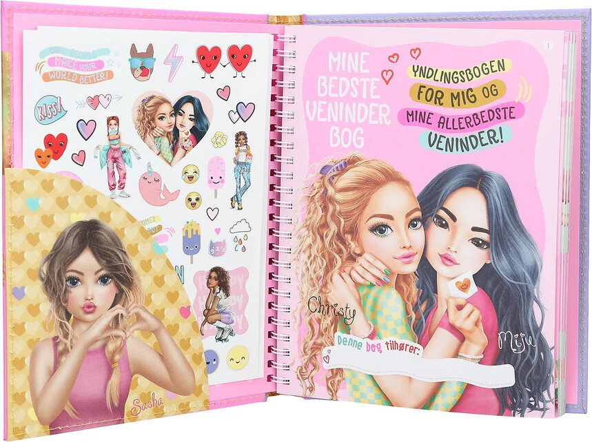 Top Model - Mine Bedste Veninder Bog