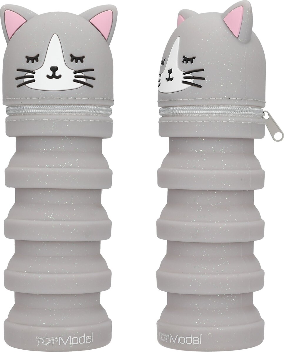 Topmodel - Silicone Penalhus Blooming Kitty - Assorteret