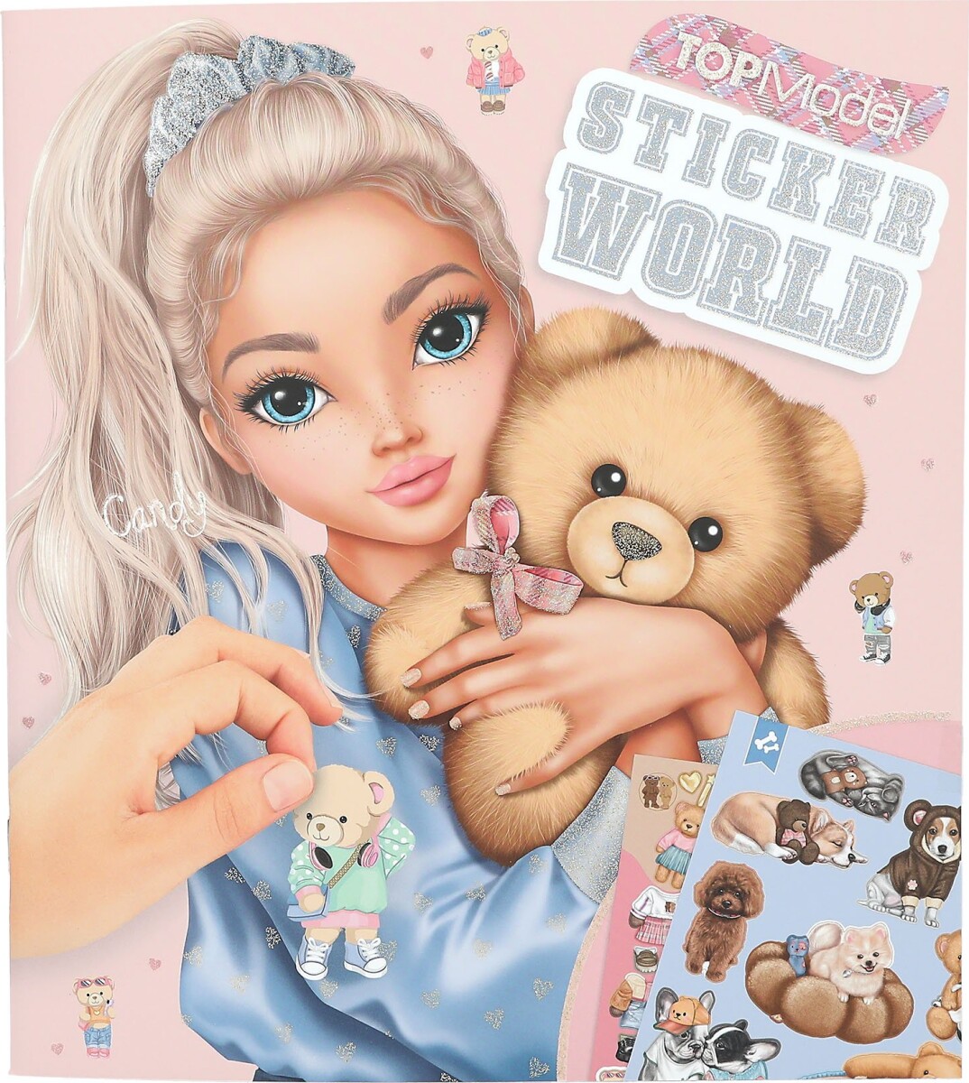 Køb Top Model - Klistermærkebog - Stickerworld - Team Teddy fra ...