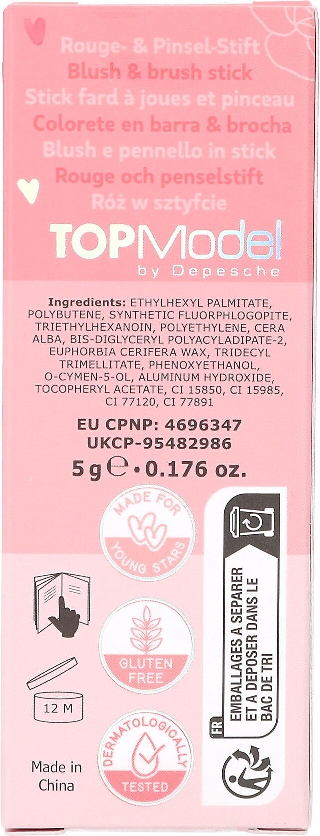 Top Model - Blush And Brush Stift - Beauty And Me - Assorteret