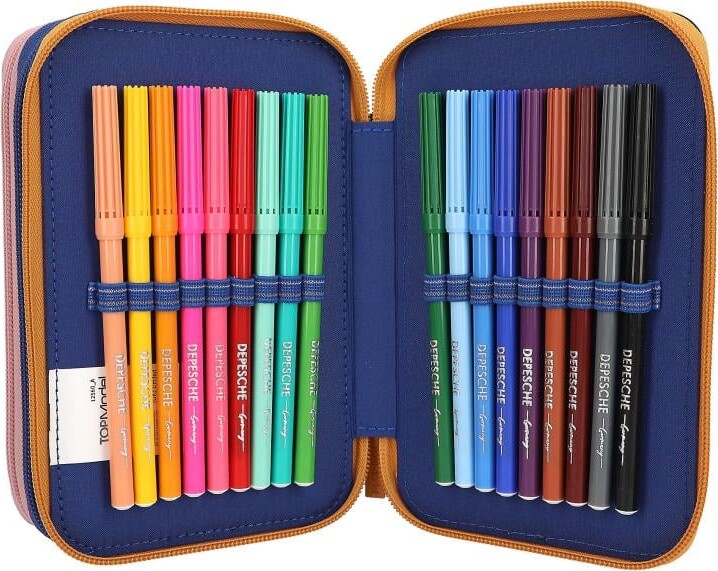 Top Model - Trippel Penalhus Med Indhold - City Girls