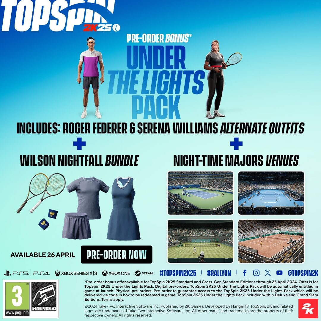 Topspin 2K25 Deluxe Edition