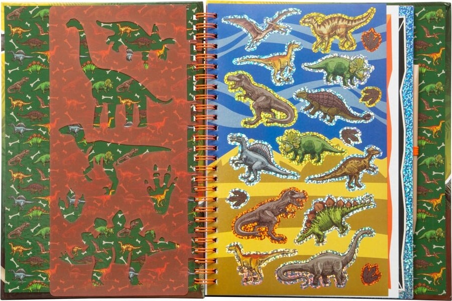 Totum - Dino Scratch Bog