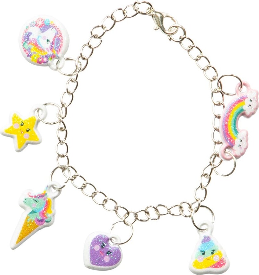 Diy Armbånd - Enhjørning - 20 Vedhæng - Totum