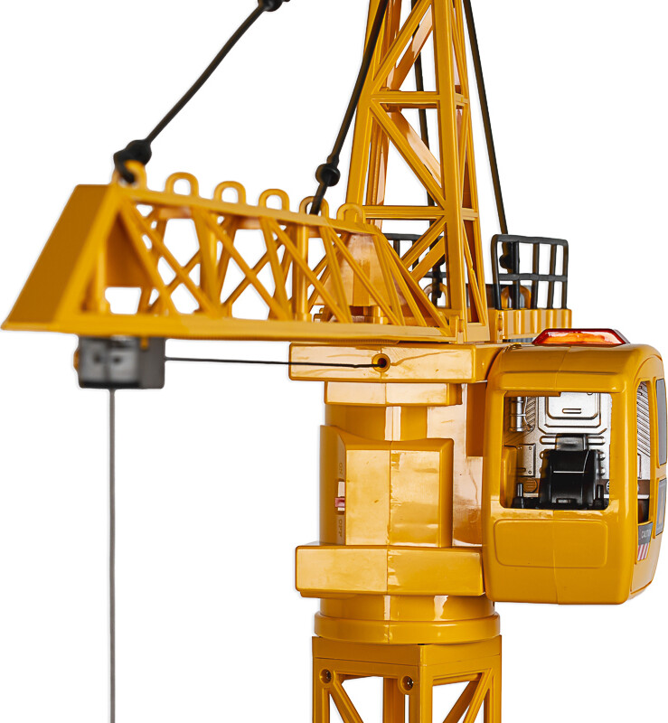 Mx - Tower Crane Rc Fjernstyret Kran - 4 Kanaler - Z6826A