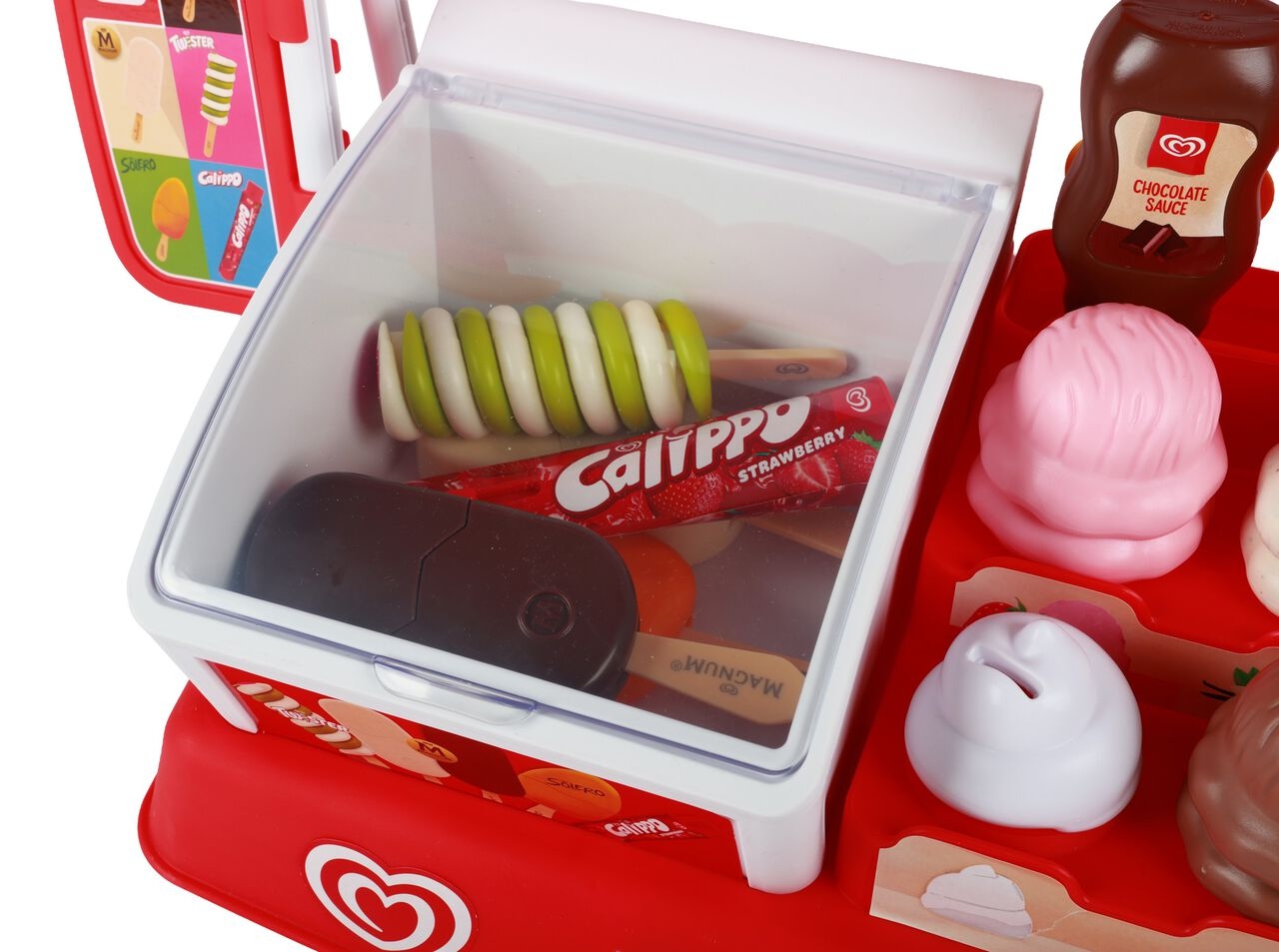 Casdon - Ice Cream Parlour Playset - Isbutik Legetøj - 35 Dele